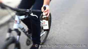 Betrunkener Radfahrer stößt mit einer Radlerin zusammen