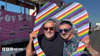 Brighton Pride revellers 'dancing the day away'