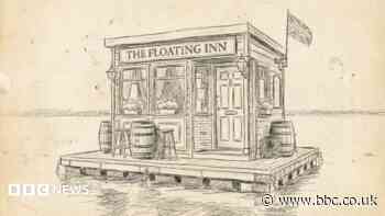 Man tries to build floating pub 'for a bit of fun'