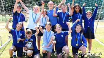 Future Lionesses in the making as Springhead Primary girls win their league