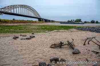 Drought threatens the Netherlands’ iconic dikes and grounds houseboats