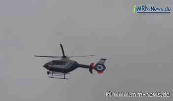 Ludwigshafen – Polizeihubschrauber über Ludwigshafen