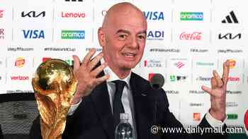 Wales become first nation to withdraw support for Gianni Infantino re-election as FIFA president - days after his plan to sell the World Cup was scuppered