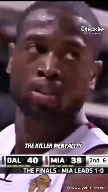 DWade on how he developed a killer mentality 😤