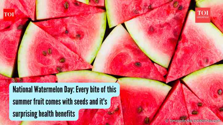 National Watermelon Day: Science-backed perks of the 92% water fruit; seeds pack protein and minerals