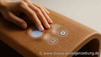 Deutsche Forscher bauen einen Touchscreen aus Holz fürs Auto