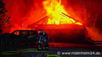 Verheerender Großbrand wütet in Bayern: „Alpe Mohr“ wird ein Raub der Flammen