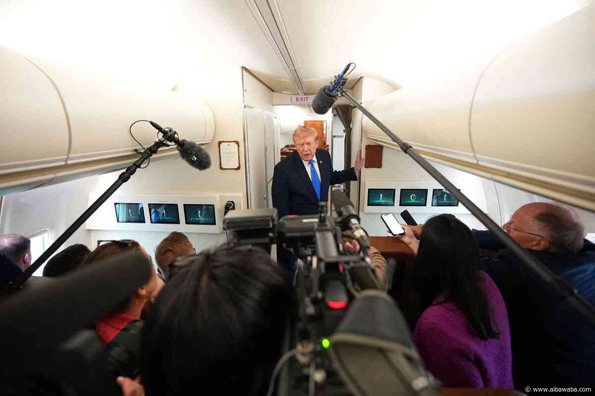 Trump says Iran talks on Monday