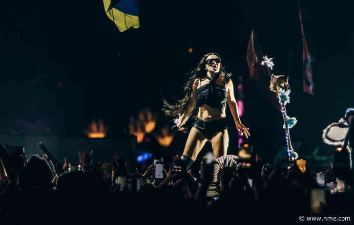 Watch Charli XCX make it rain panties as she delivers first full ‘Music, Fashion, Film’ headline show at Lollapalooza 2026