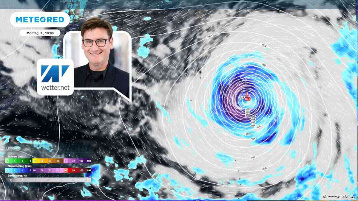 Wetter-Wende durch Hurrikan? Wie ein Atlantik-Wirbelsturm die Hitze-Blockade sprengen könnte