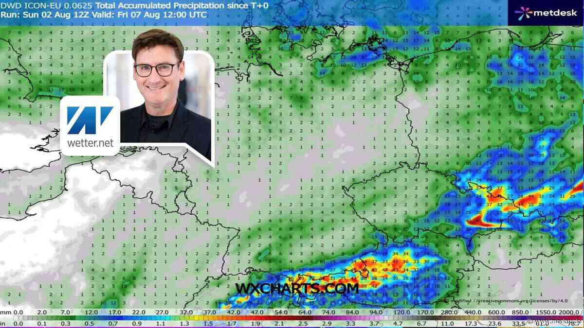 Wetter-Karte zeigt: Harte Woche kommt auf Deutschland zu