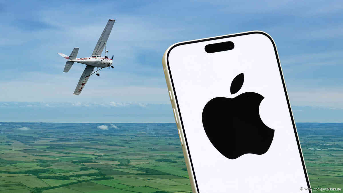 iPhone fällt aus Flugzeug – und bleibt unversehrt