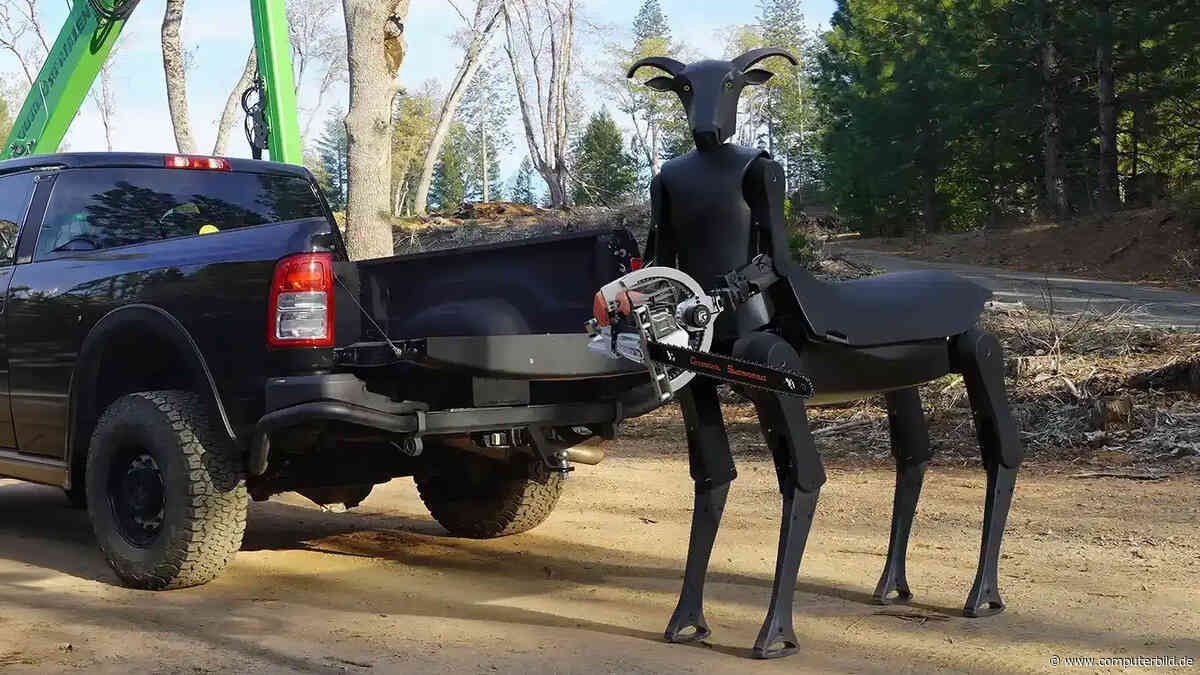 Satyress Threehalves: Dieser Rettungsroboter erschreckt das Internet