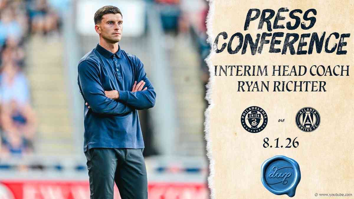 Press Conference | Ryan Richter after the Union's match against Atlanta United