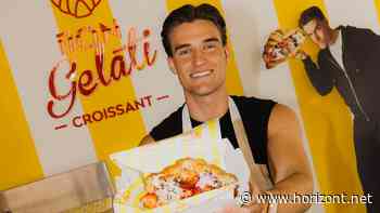 Der Hype geht weiter: Lidl und Influencer Riton verteilen Eis-Croissants in Köln