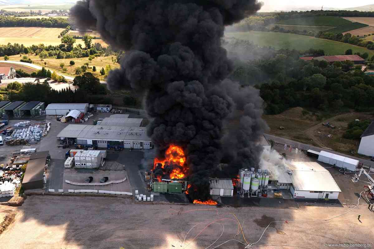 Großbrand in Sprendlingen gelöscht – Evakuierung aufgehoben
