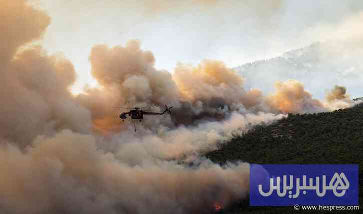 اليونان تعزز التدخلات الجوية ضد حريق كبير