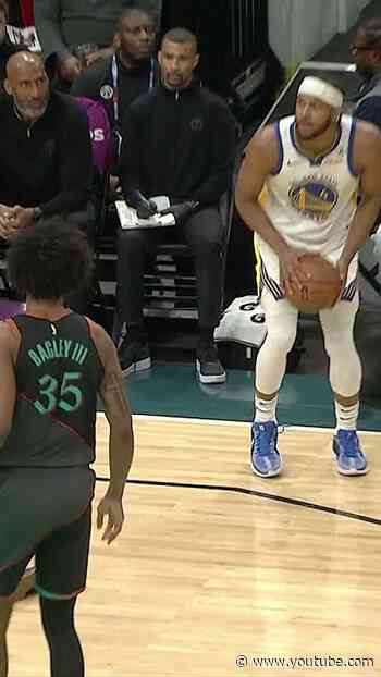 Moses Moody Was In His BAG For These Buckets | #shorts
