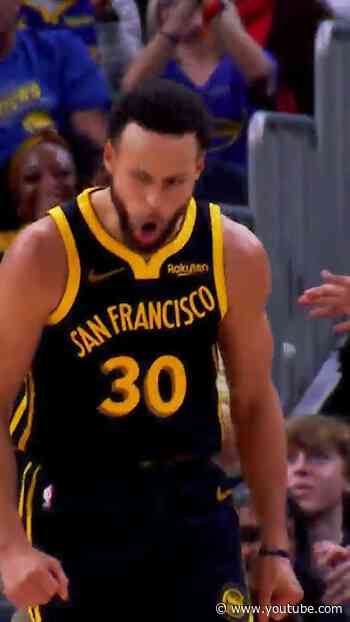 Stephen Curry is a Magician with the Rock 🪄 | #shorts