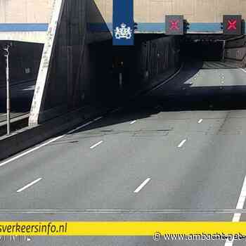 Noordtunnel A15 dicht door technische storing