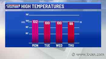 August starts with seasonable heat