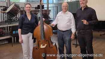 Sing- und Musikschule bekommt einen neuen Kontrabass