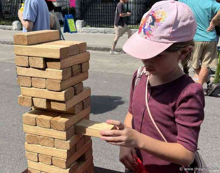 Board games, curling and fire safety among the features at downtown Kington’s Promenade