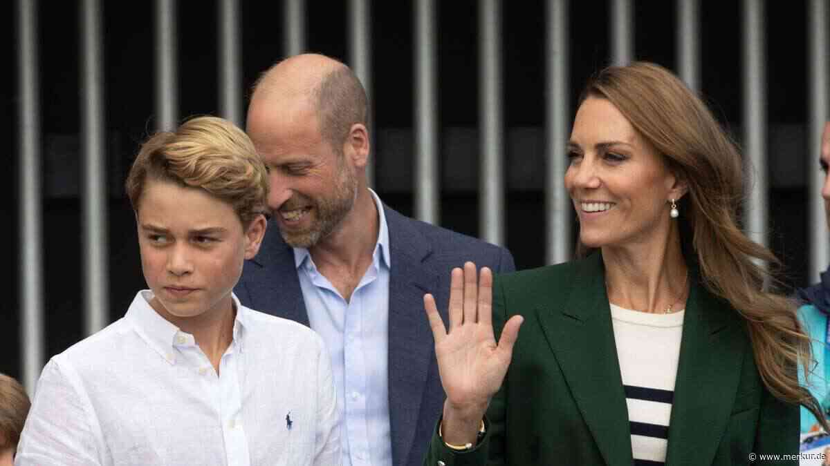 Wegen seiner Eltern: Prinz George peinlich berührt bei erstem Teenager-Auftritt