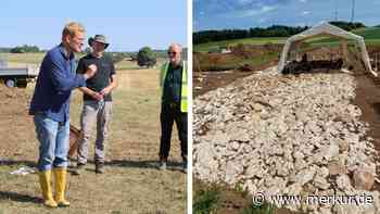 Römerstraße neben der A8: Archäologen machen bedeutende Funde an der Schwäbischen Alb