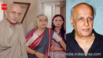 Mahesh Bhatt says being closely exposed to death of a young man led to 'Saaransh'