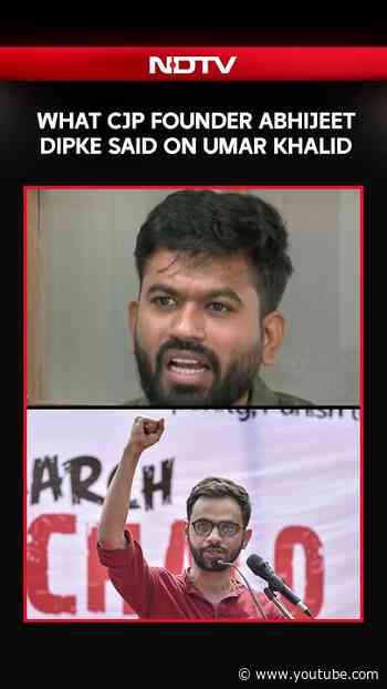 Abhijeet Dipke on Umar Khalid: 'Legal Proceedings Should Continue, Trial Must Be Held'