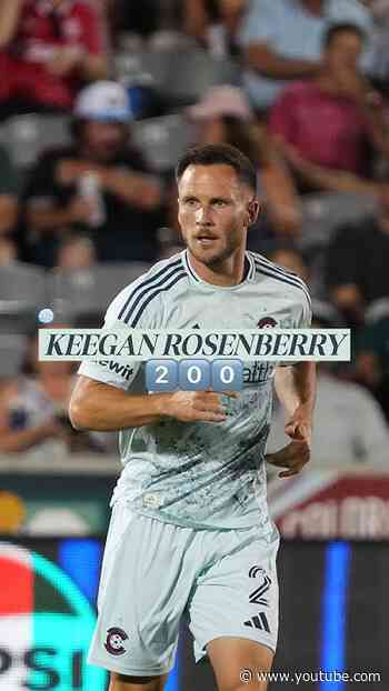 KEEGAN ROSENBERRY 200TH APPEARANCE