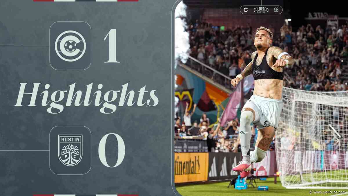 Highlights | Rafael Navarro stoppage-time game winner delivers Rapids 1-0 win over Austin FC