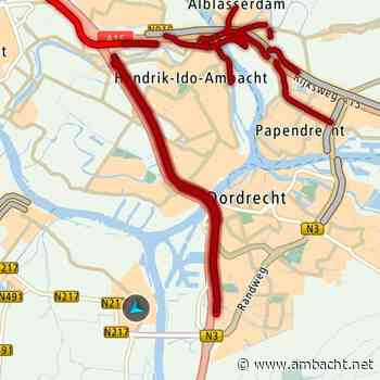 Hessel Visser geeft duiding met actuele  kaartjes bij grote verkeersverstoring door sluiting Noordtunnel