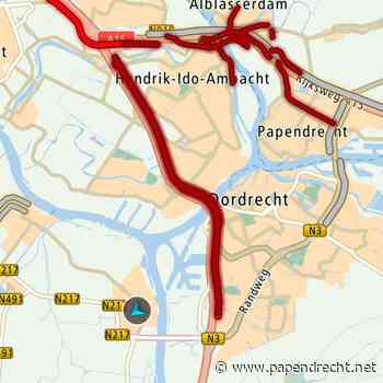 Hessel Visser geeft duiding met actuele  kaartjes bij grote verkeersverstoring door sluiting Noordtunnel