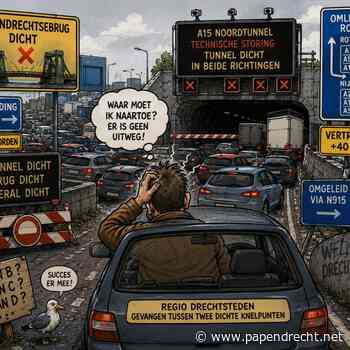 Eerste tekening via AI gaat rond over (on) bereikbaarheid van de Drechtsteden