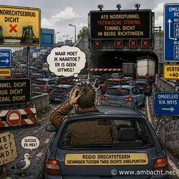 Eerste tekening via AI gaat rond over (on) bereikbaarheid van de Drechtsteden