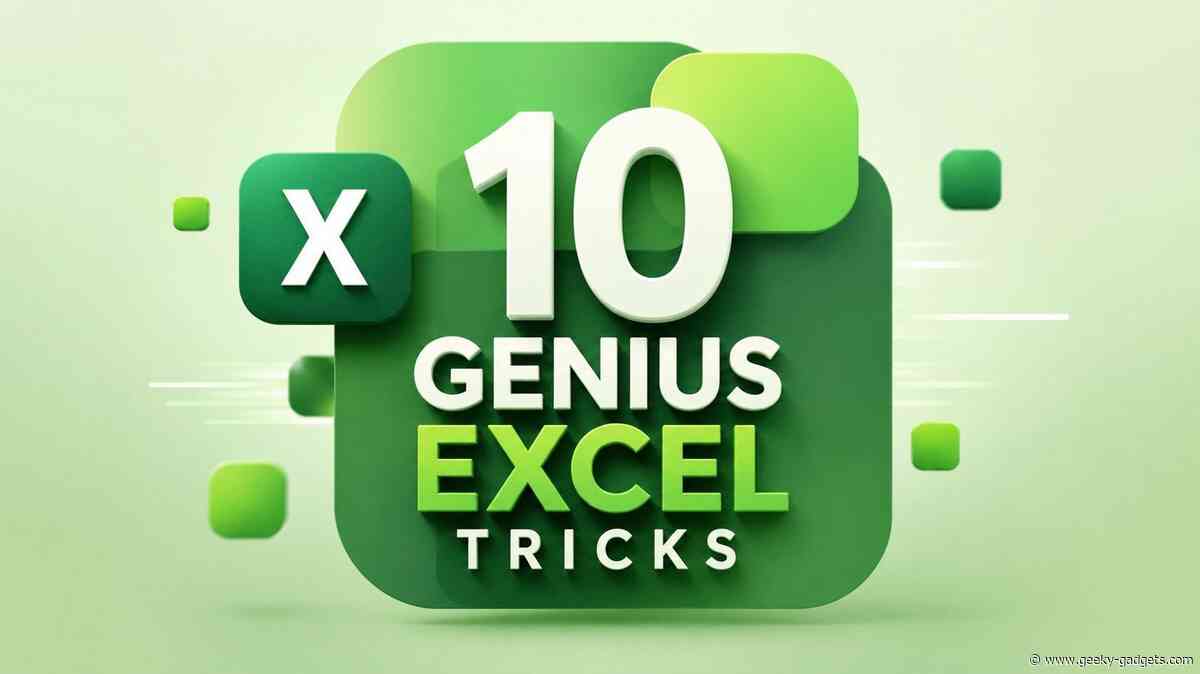 10 Powerful Excel Tips and Tricks for Complex Spreadsheets