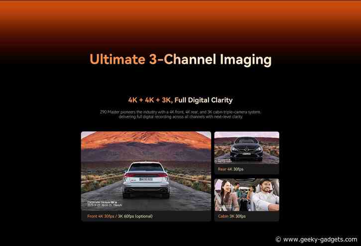 DDPAI Z90 Master Review: 4K Dash Cam Built for Total Vehicle Awareness