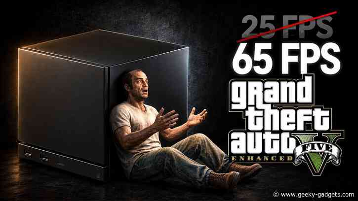Steam Machine High Ray Tracing and FSR 4 Hit 60 FPS in GTA V Enhanced
