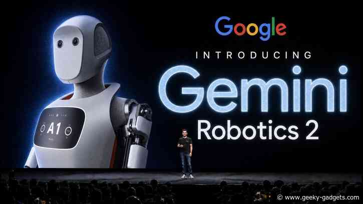 Google Unveils Gemini Robotics 2 with Whole-Body Control