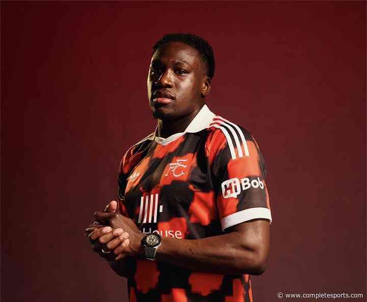 Bassey Model Fulham’s New Away Kit For 2026/27 Season