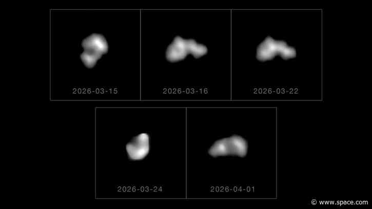 The 1st 'three-headed' asteroid | Space photo of the day for Aug. 3, 2026