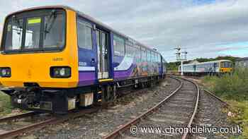 Northumberland railway volunteers 'shocked' as vandals cover trains in graffiti