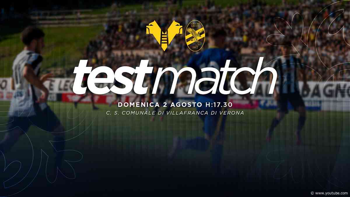 LIVE Test Match | #VeronaLecco