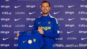 Jordan Henderson's move to Chelsea confirmed: England midfielder, 36, joins Blues after ripping up Brentford contract