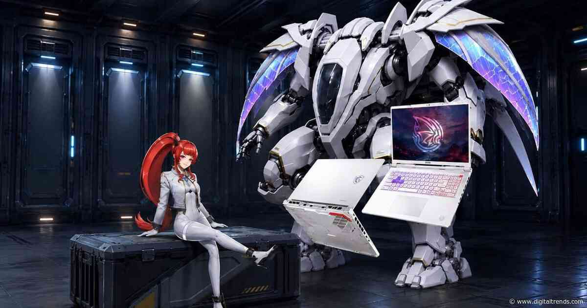 MSI launches a white 16-inch gaming laptop with a 12GB RTX 5070 and a pile of matching accessories