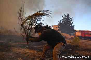 Europe's hot, dry summer takes its toll with fires in France and Greece, and drought in the UK