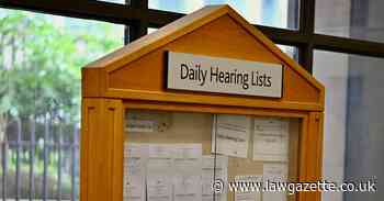 Courts listing data opened up for (some) re-use