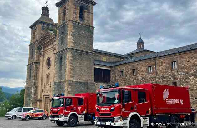 FW-BN: FW-BN: 2. Folgemeldung und Schlussmeldung: Einsatz des EU-Waldbrandmoduls in Spanien beendet